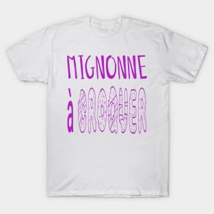 French so cute that you want to eat (female) T-Shirt